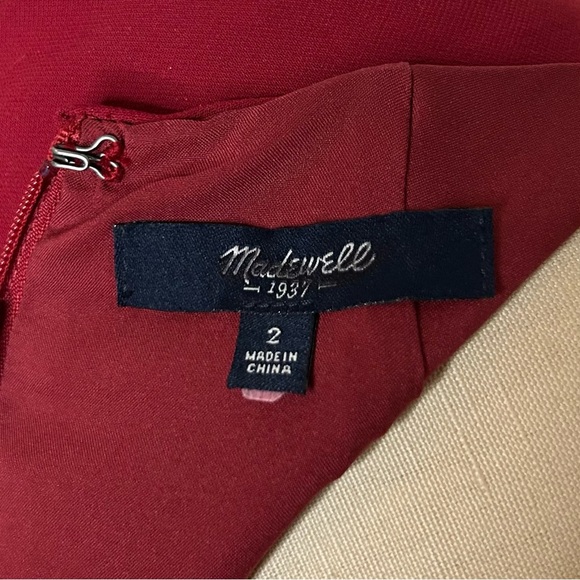 Madewell Fit & Flare Sleeveless Dress - Picture 5 of 7